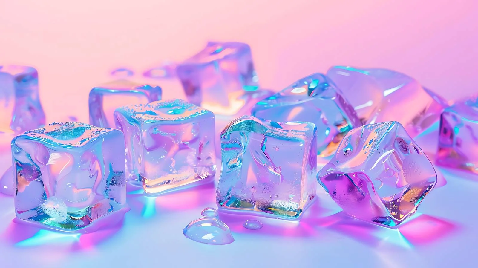 Vibrant Ice Cubes Layout — free download from Dotvec