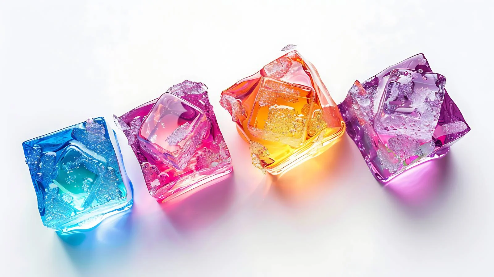 Vibrant Ice Cube Layout — free download from Dotvec