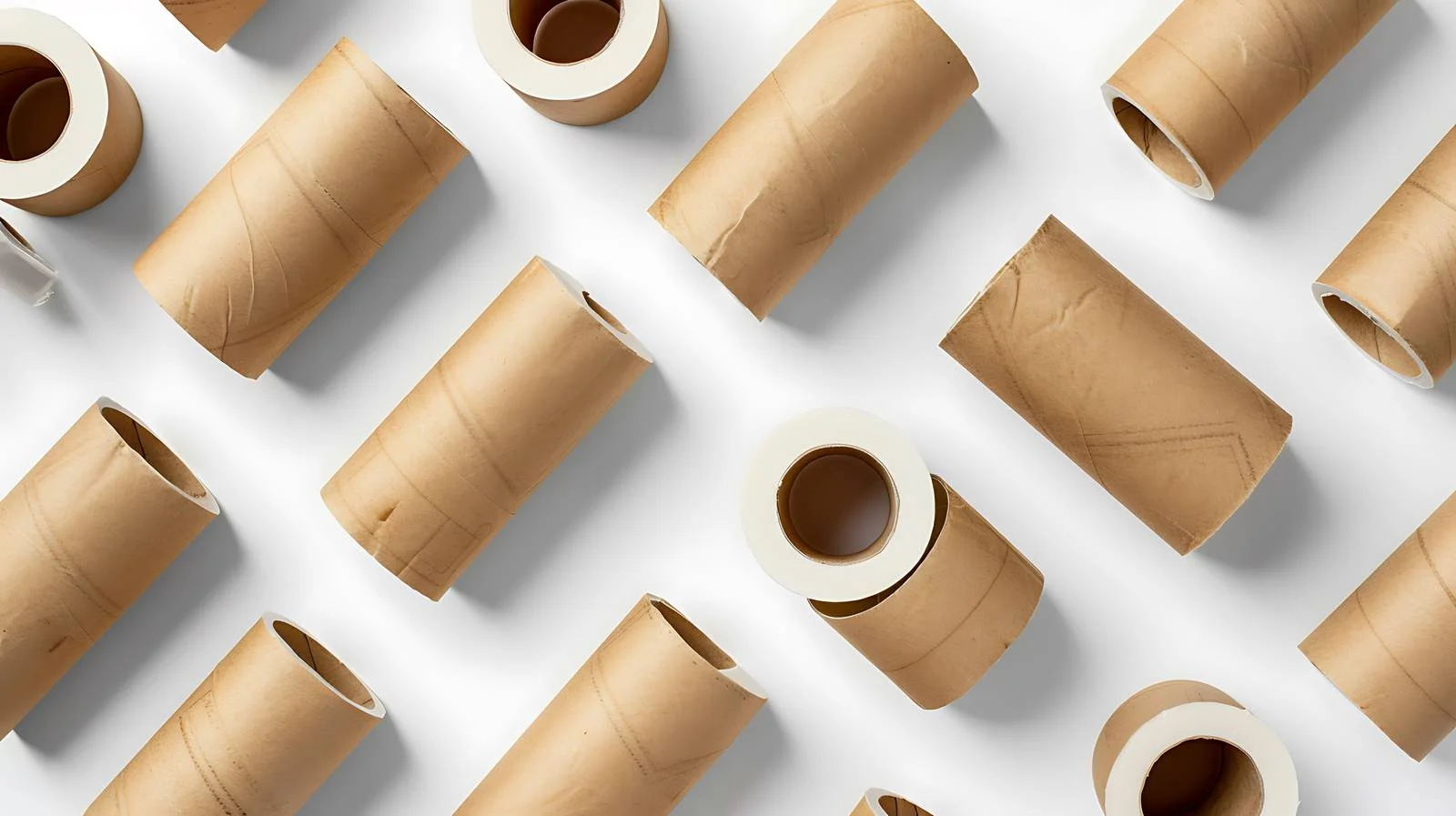 Elegant Toilet Paper Rolls Arrangement — free download from Dotvec