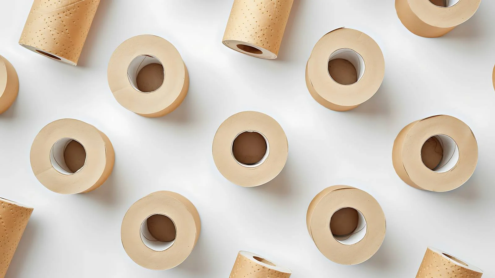 Minimal Toilet Paper Roll Arrangement — free download from Dotvec