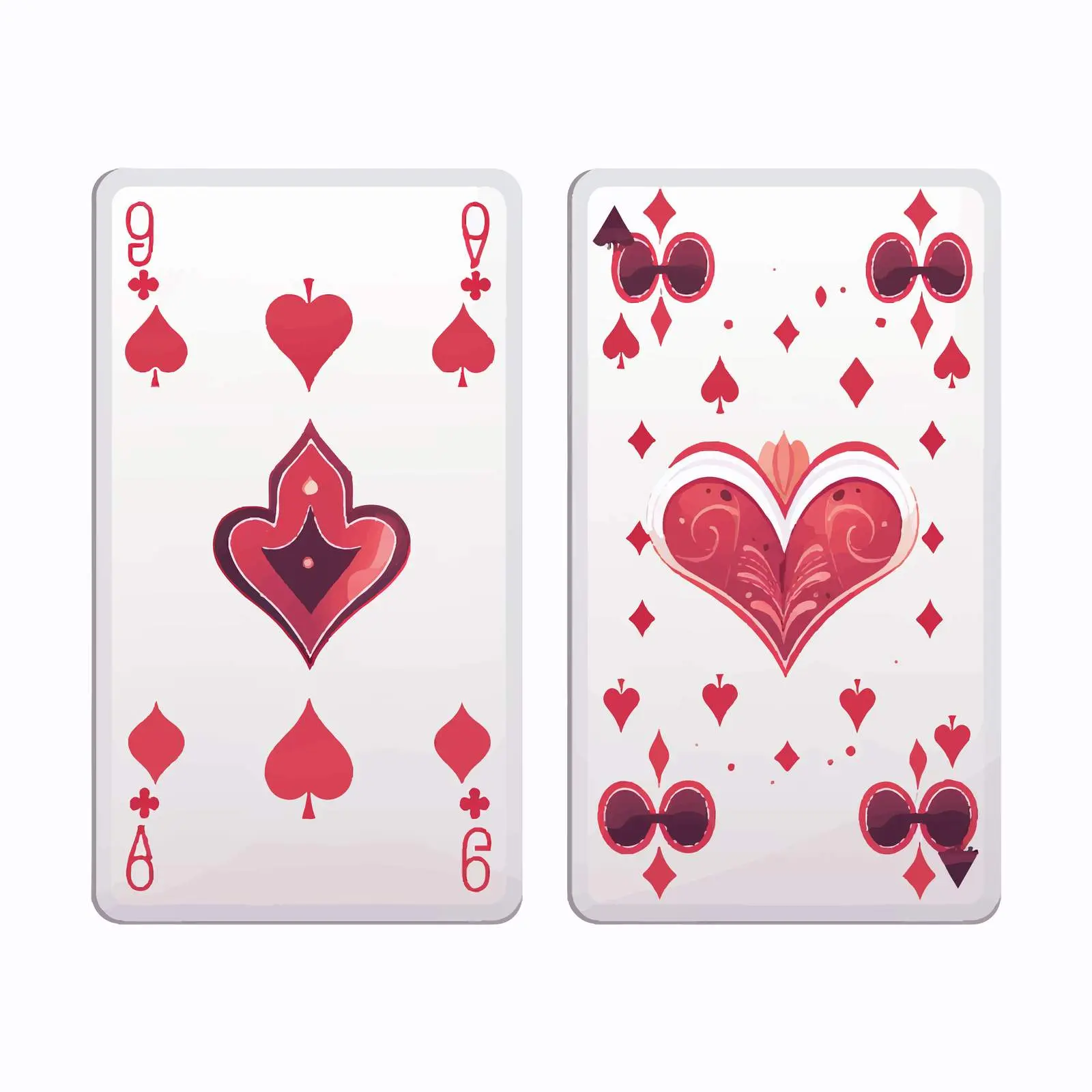 Classic Full Deck Playing Card Design – free card designs image from Dotvec