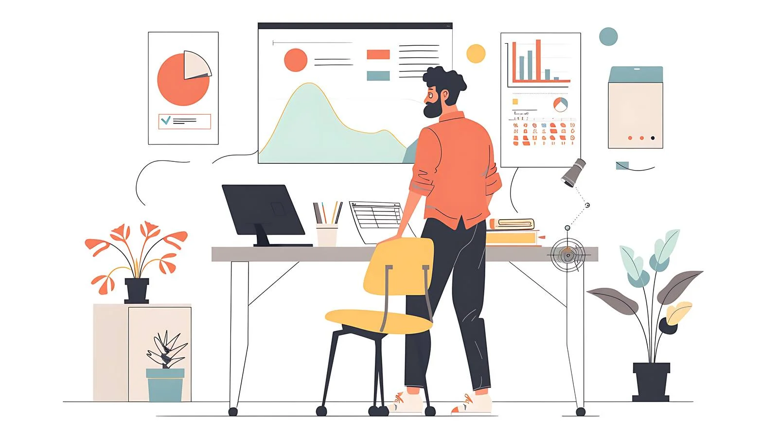 Modern Project Presentation — free download from Dotvec