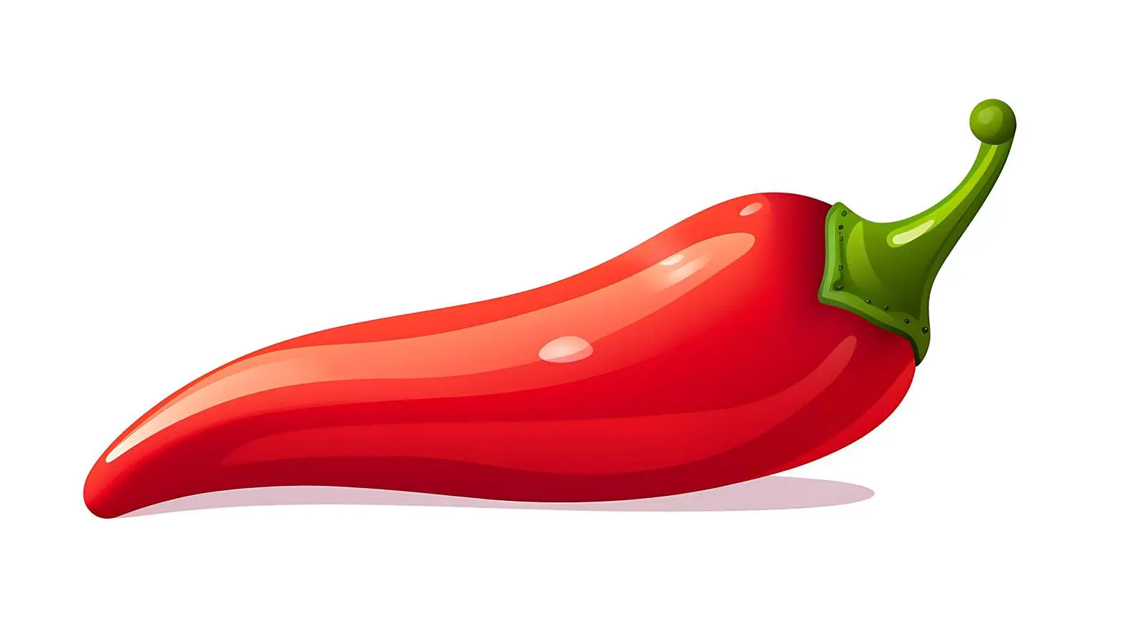 Red Chili Pepper Icon Vector Illustration — free download from Dotvec