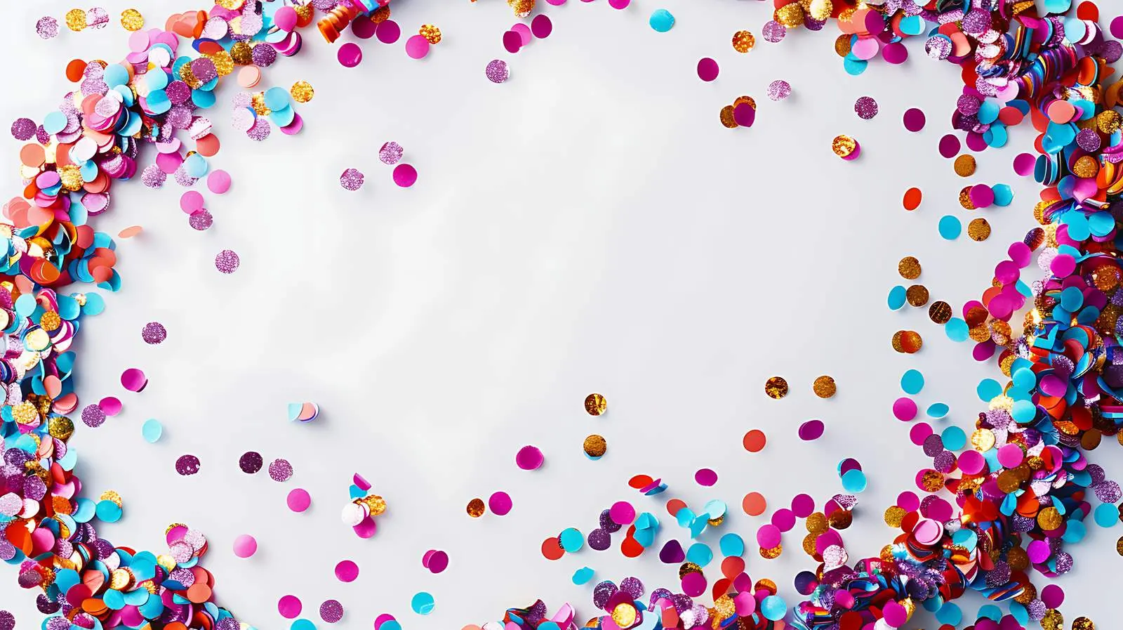 Colorful Round Layout with Space for Text — free download from Dotvec