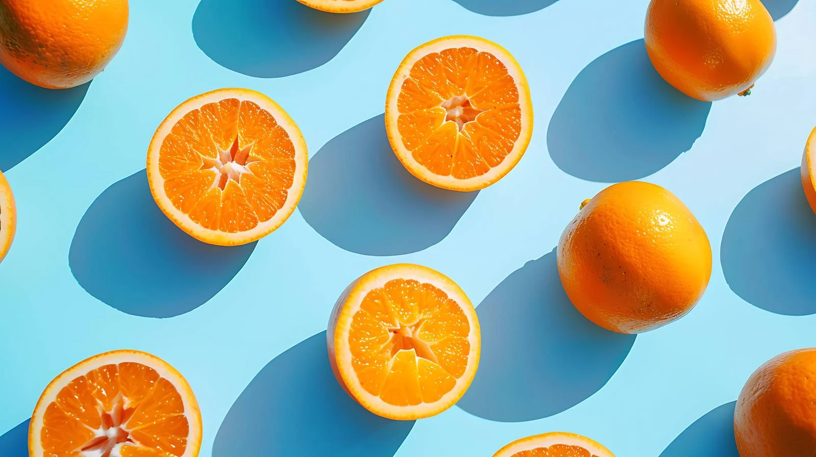 Vibrant Summer Concept with Orange Fruit — free download from Dotvec