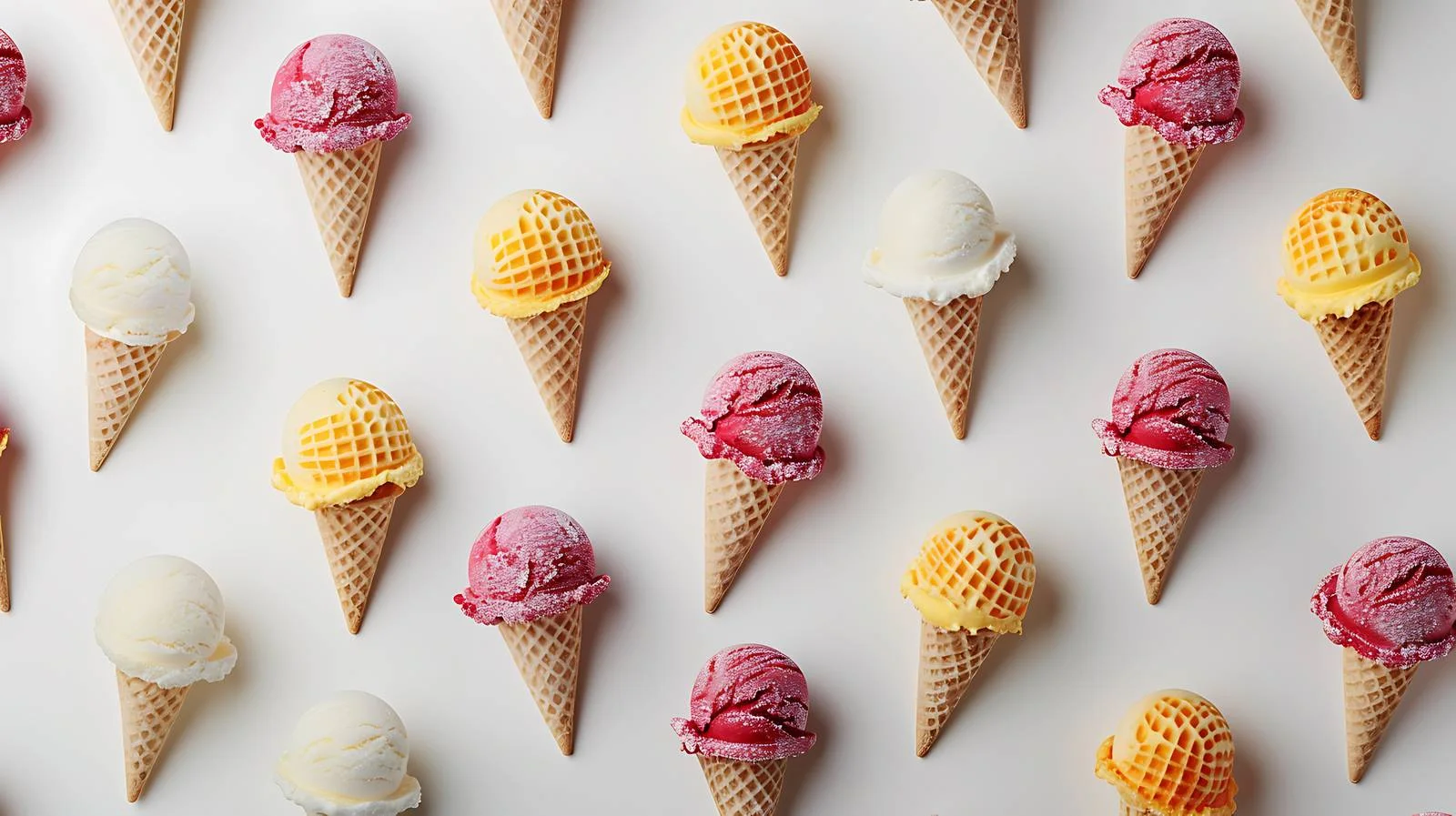 Summer Ice Cream Pattern Design — free download from Dotvec