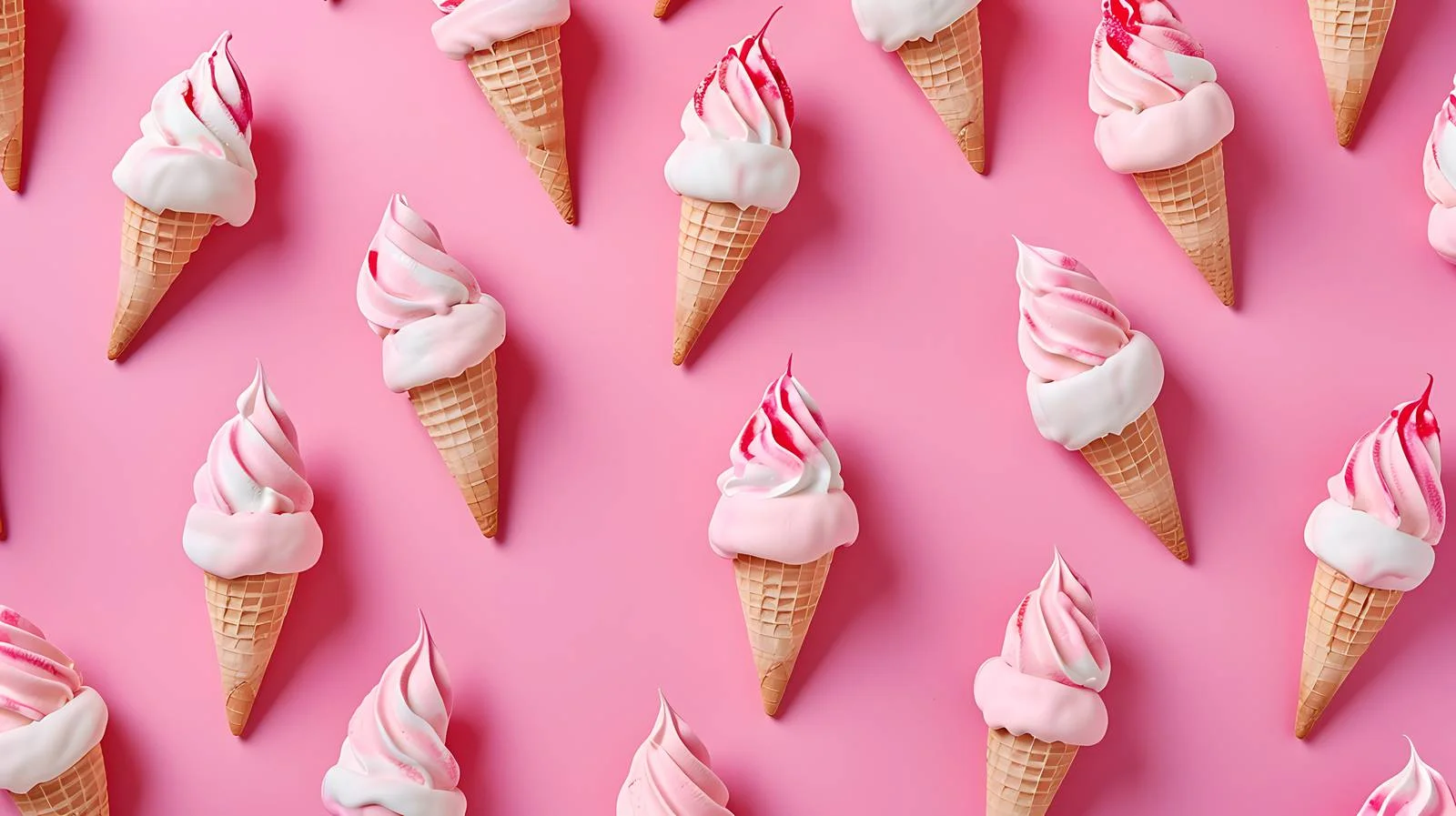 Vibrant Ice Cream Summer Pattern Design — free download from Dotvec