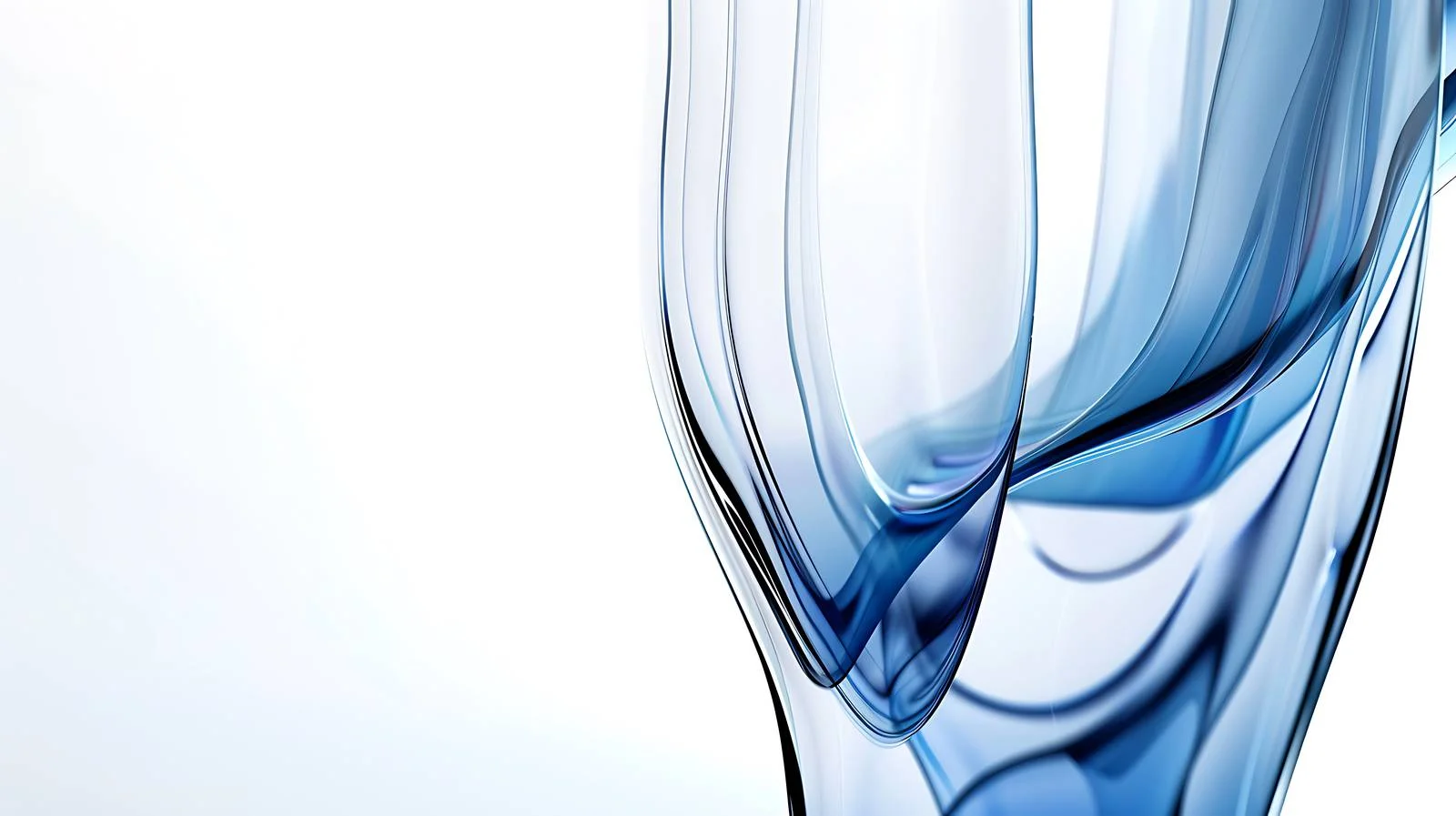 Virtual Glass Background on White — free download from Dotvec