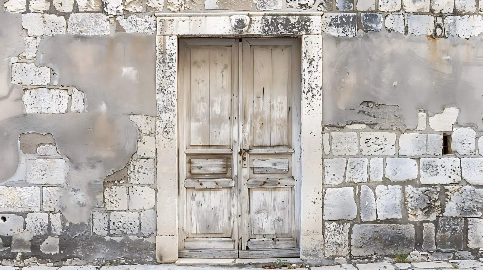 Old Vintage Beige Wooden Photo from Croatia 2019 – free memo image from Dotvec