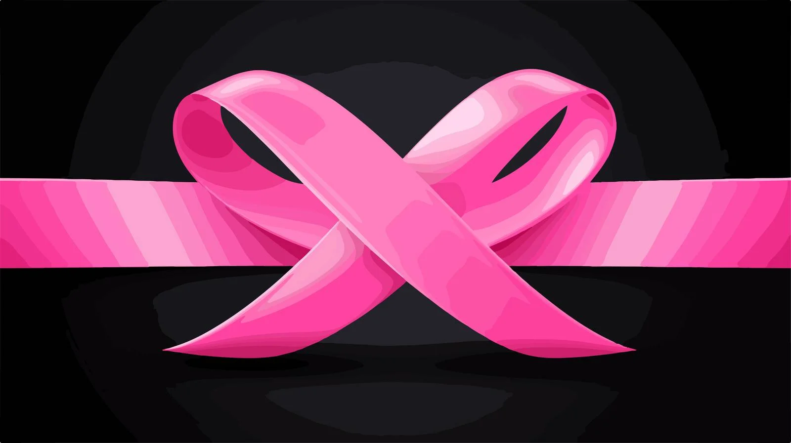 World Cancer Day Ribbon Symbol – free pink ribbon image from Dotvec