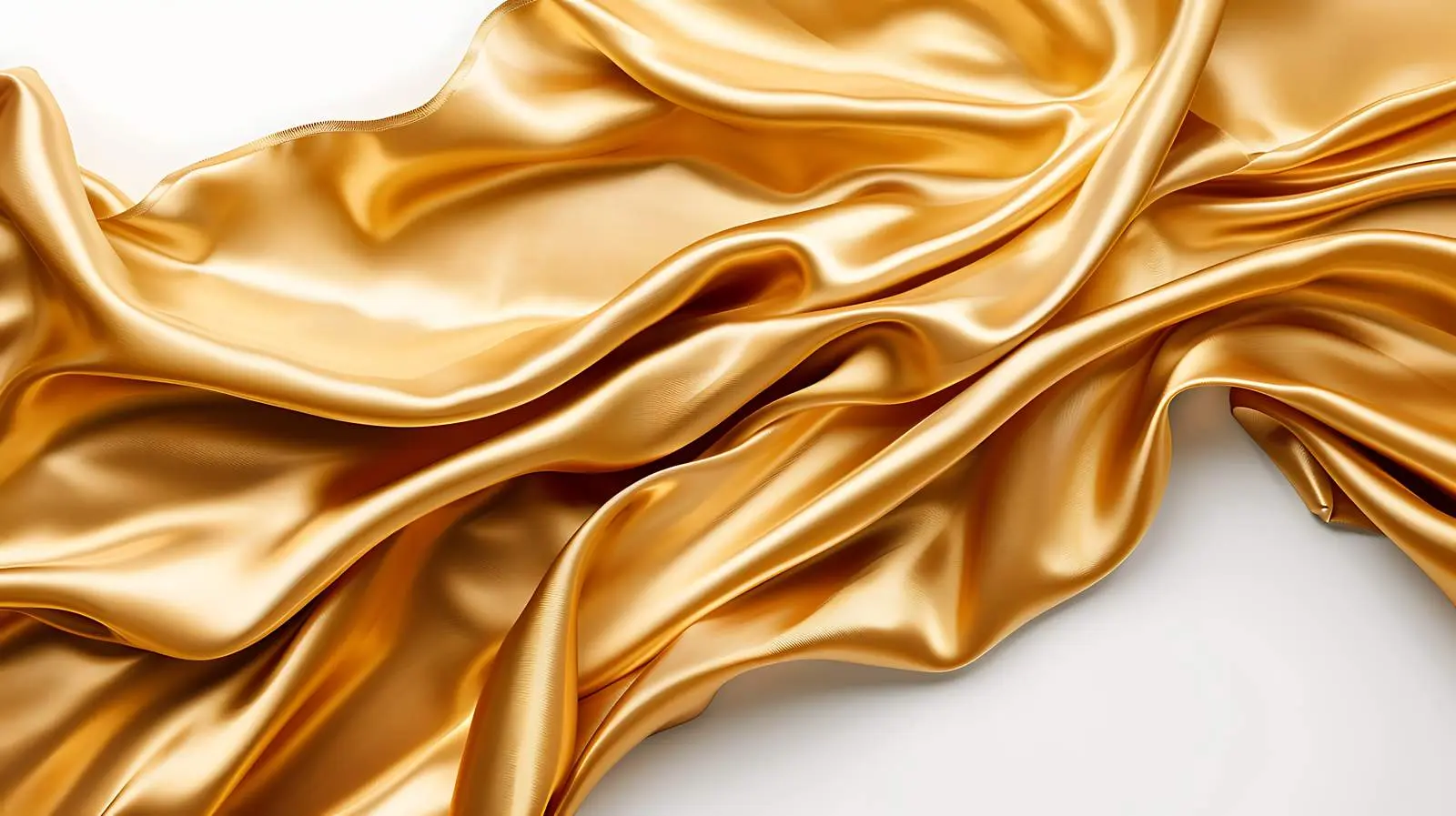 Crumpled Gold Silk Background for Elegant Designs — free download from Dotvec