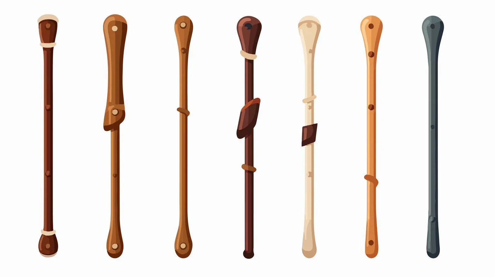 Cartoon Crutch Illustration — free download from Dotvec