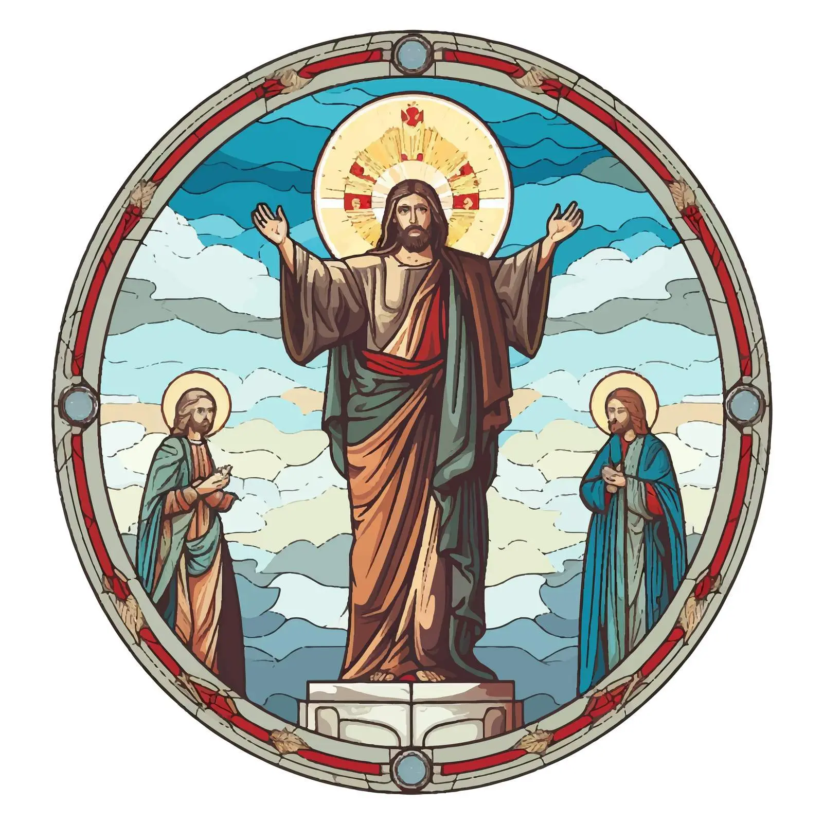 Jesus Christ's Plea for Innocent Lives – free protest image from Dotvec