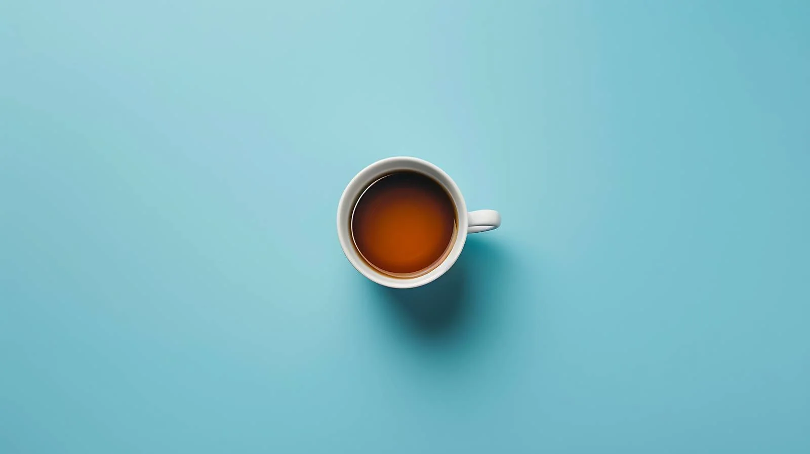 Elegant Coffee Cup on Blue Background — free download from Dotvec
