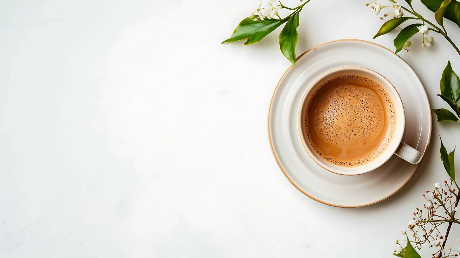 Morning Coffee Table Setting — free download from Dotvec