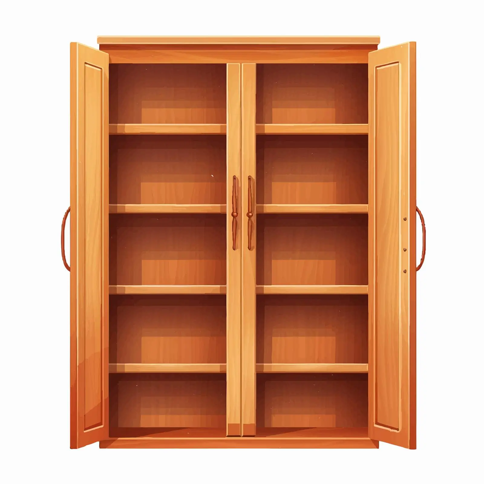 Cupboard Vector Illustration on White Background — free download from Dotvec
