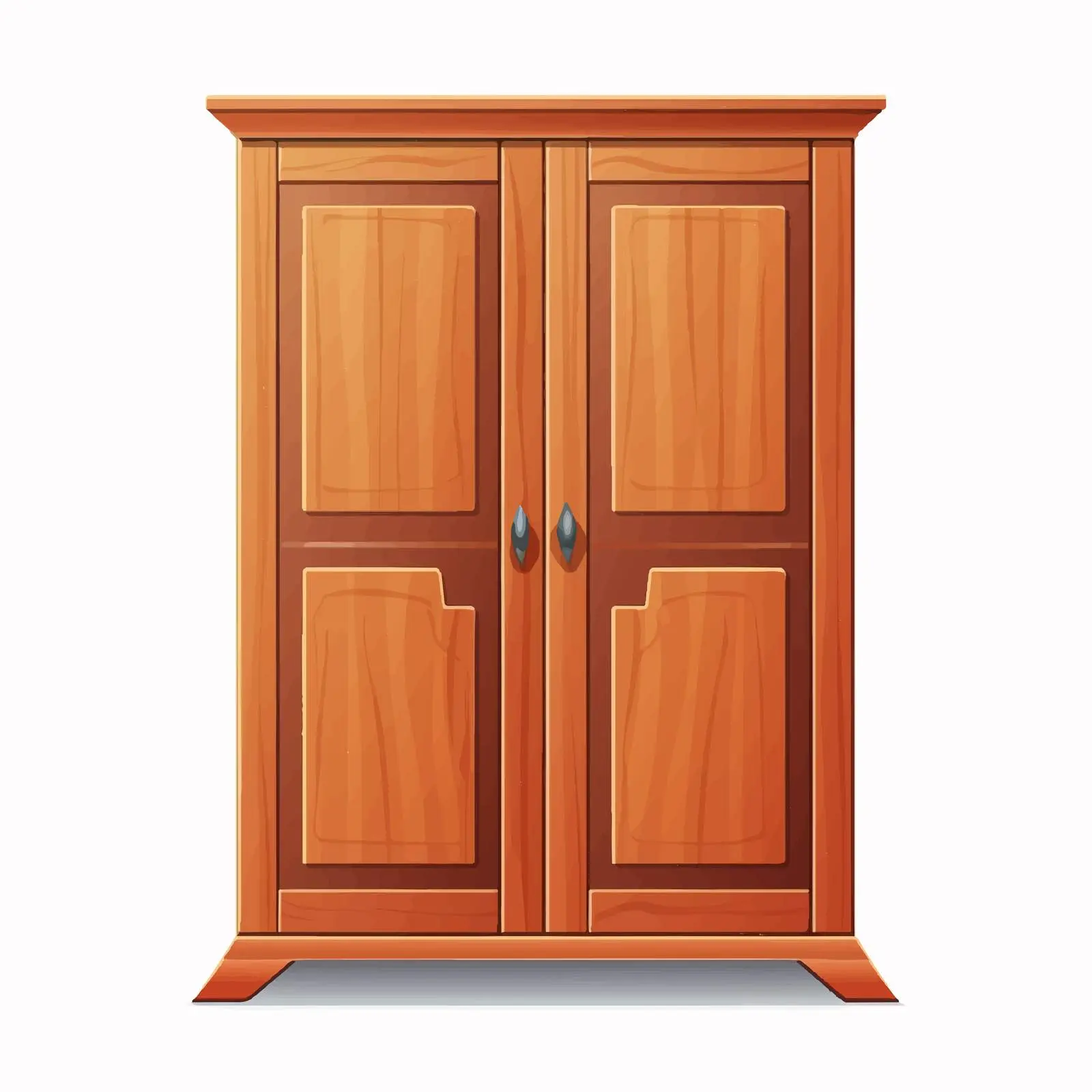 Isolated Cupboard Vector Illustration on White Background — free download from Dotvec