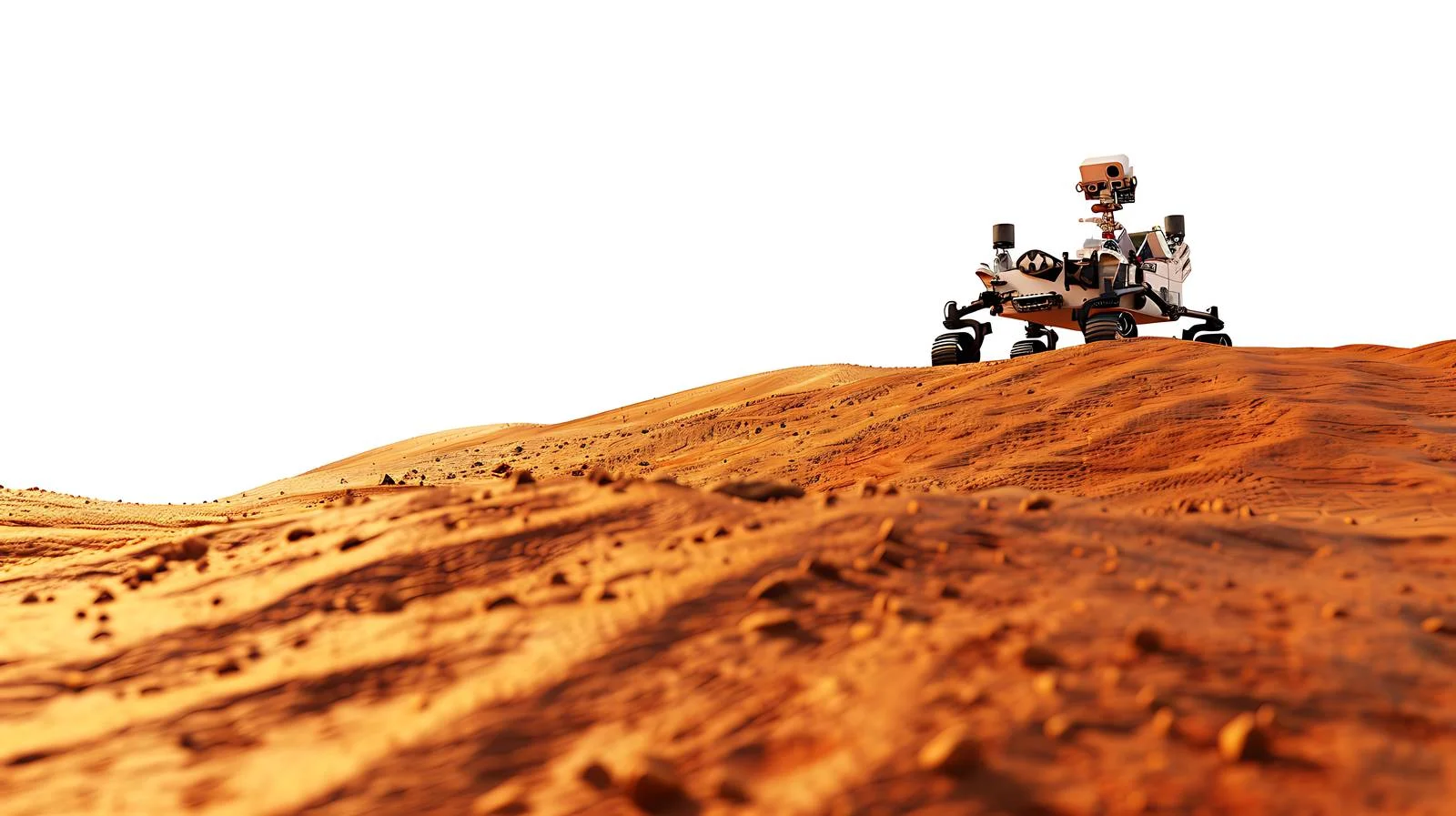 Mars Rover Explores Red Planet Surface — free download from Dotvec