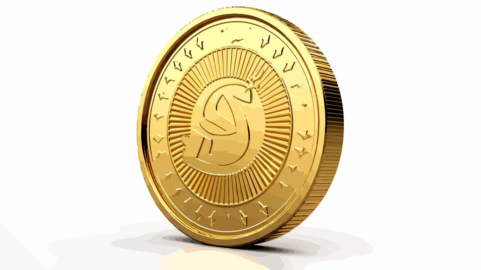 Golden Dollar Investment Profit Coin — free download from Dotvec