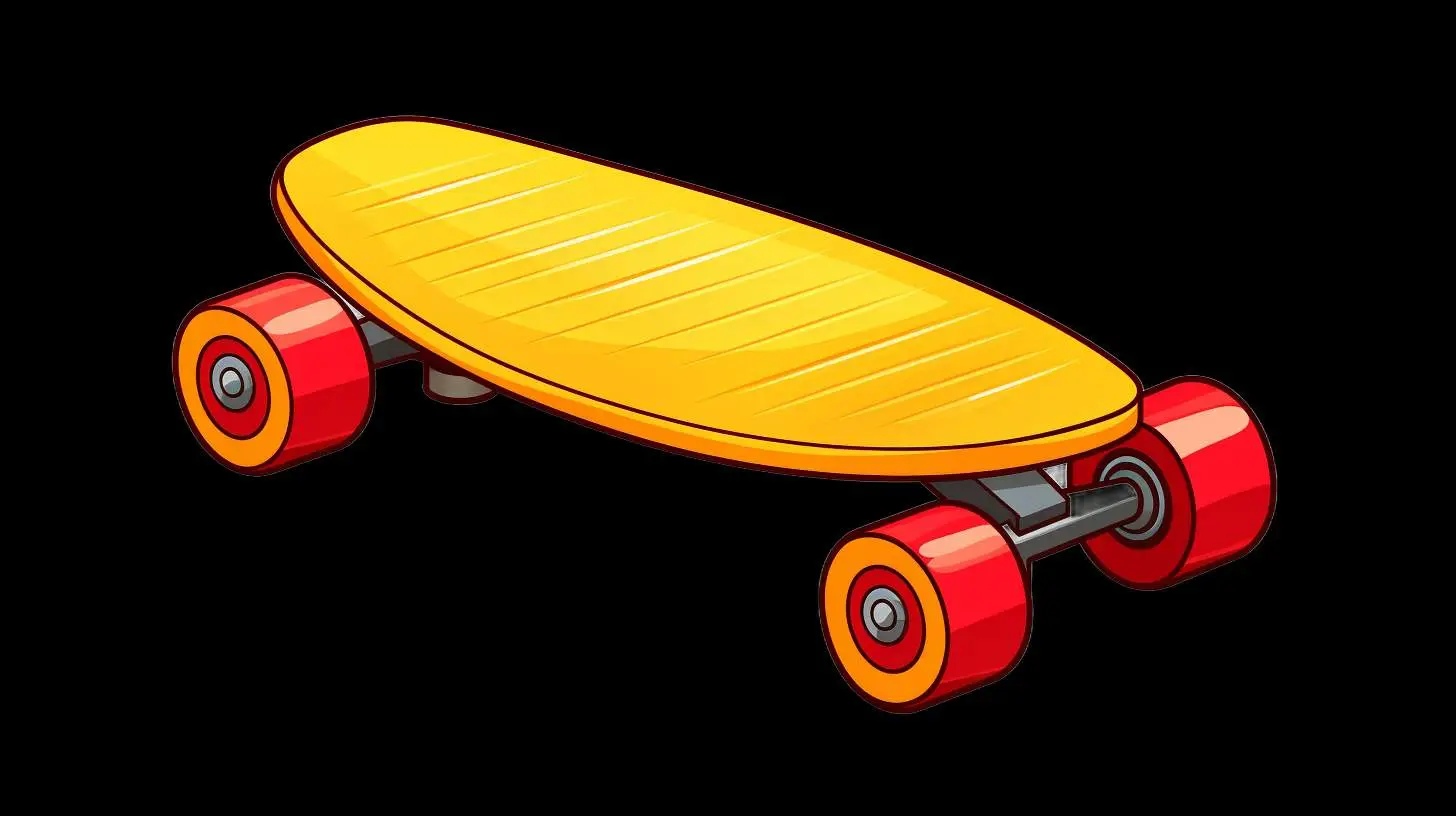 Vibrant Skateboard Vector Illustration — free download from Dotvec