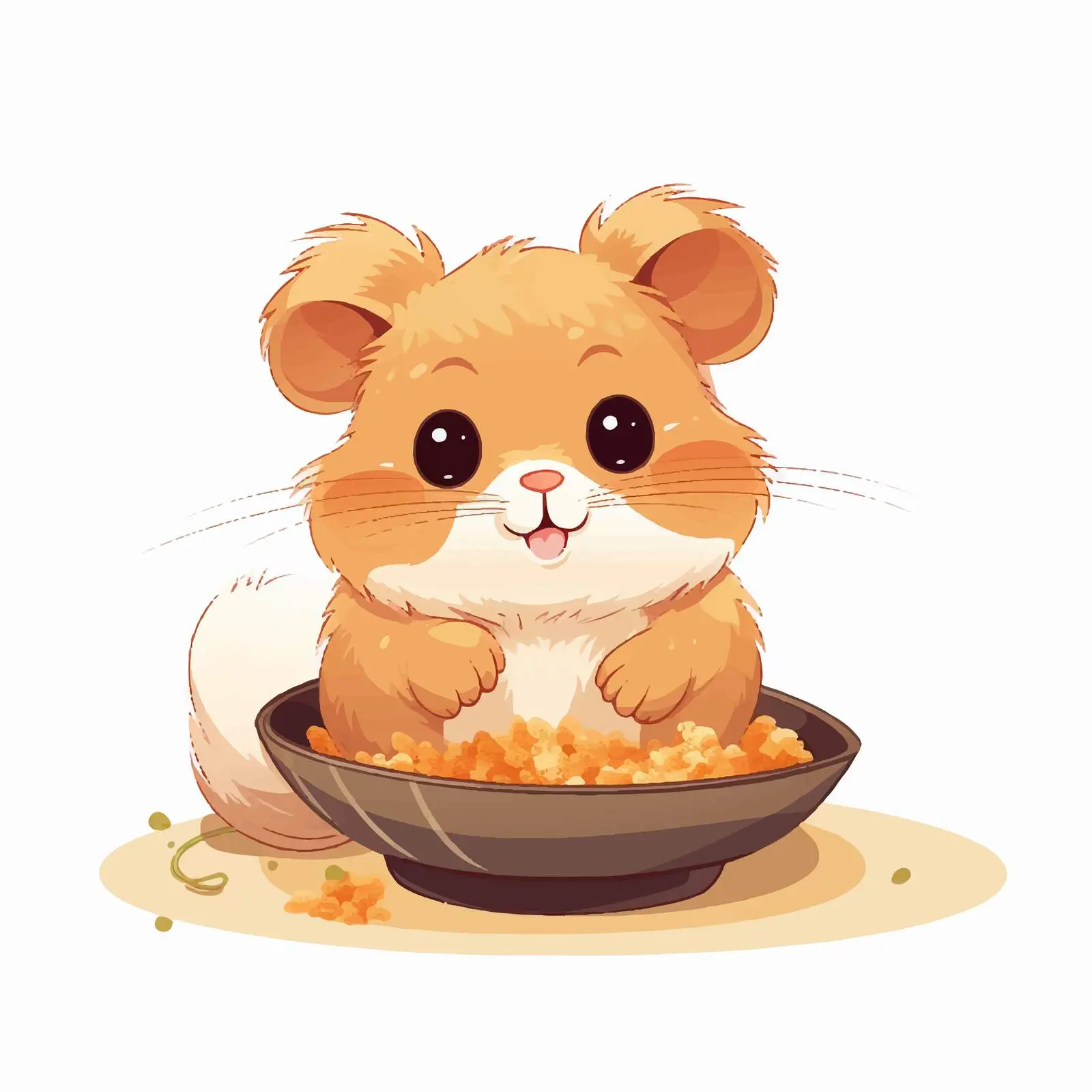 Cute Animal Demonstrating English Prepositions of Place — free download from Dotvec