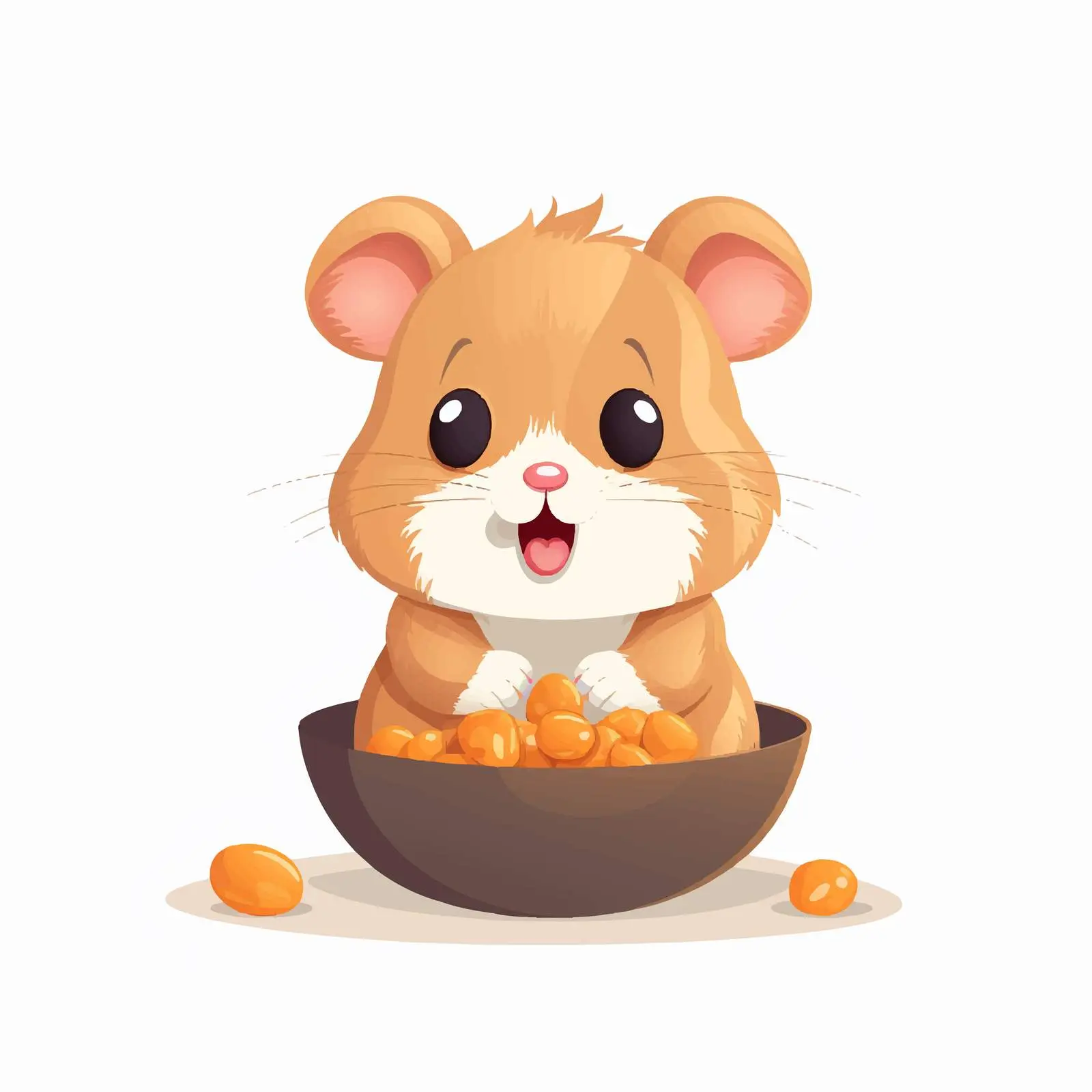 Cute Animal Demonstrating English Prepositions – free language learning image from Dotvec
