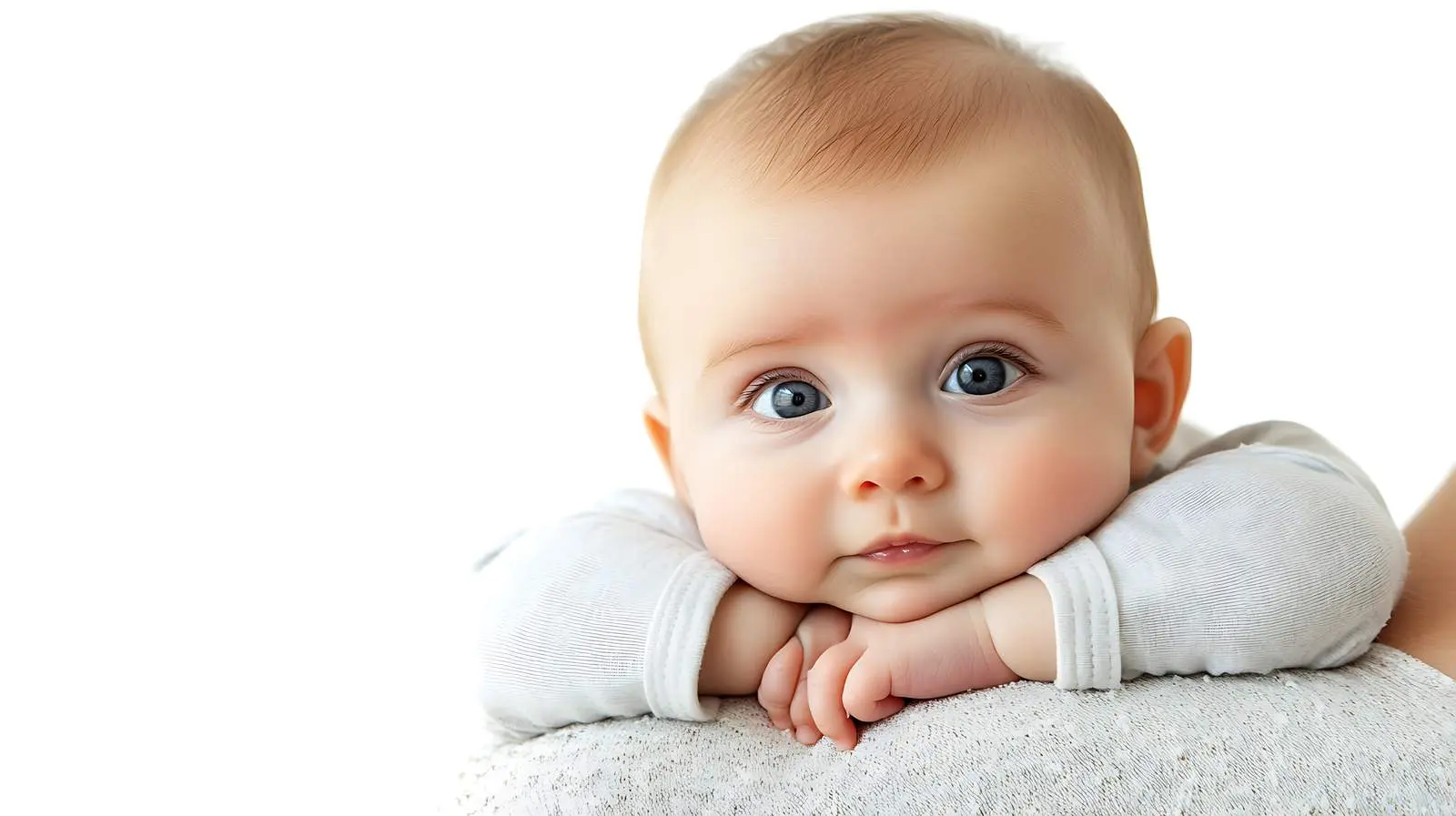 Adorable Baby gazing at Camera with Mother – free bond image from Dotvec