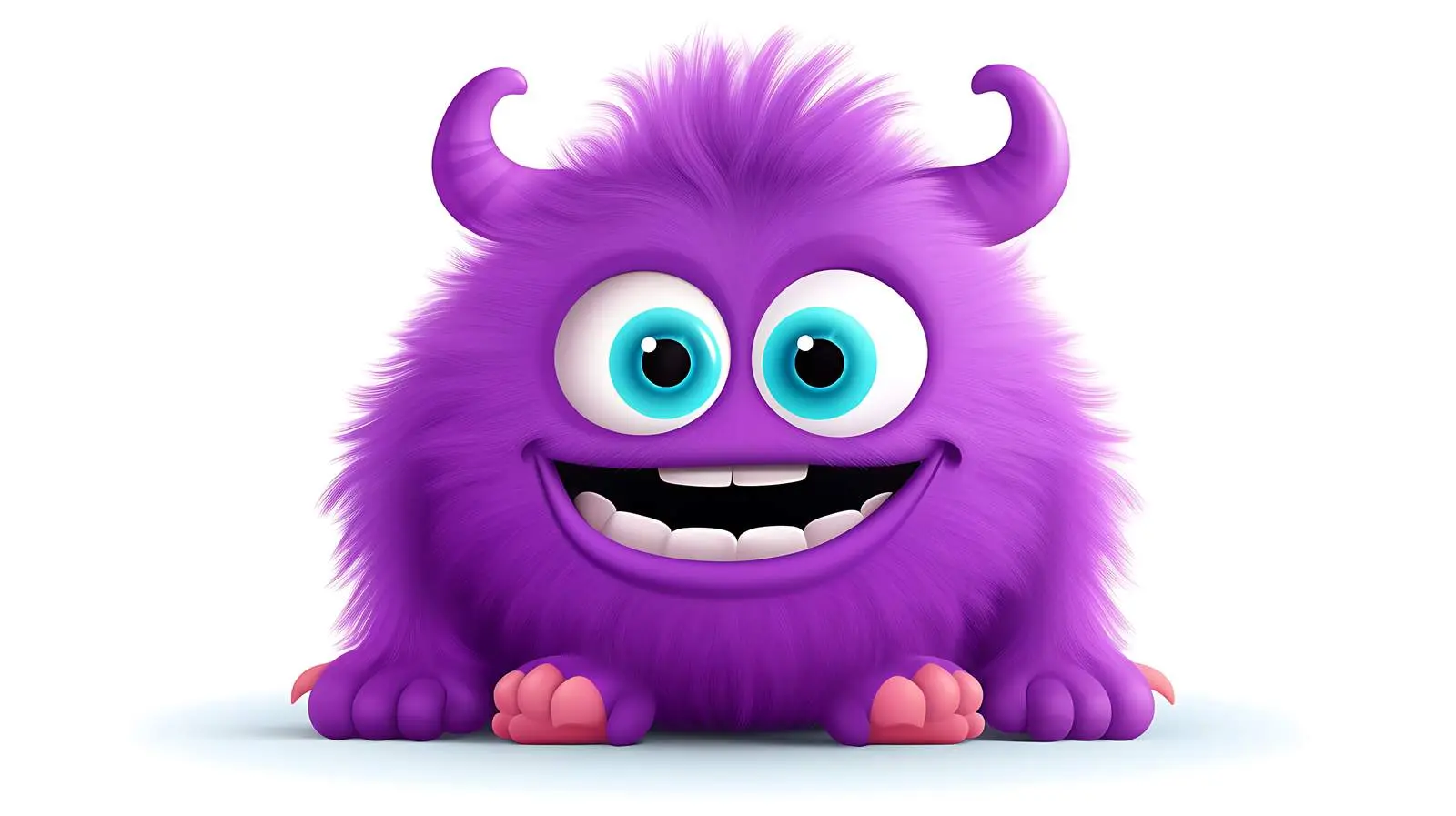 Adorable Monster Illustration with Shadow — free download from Dotvec