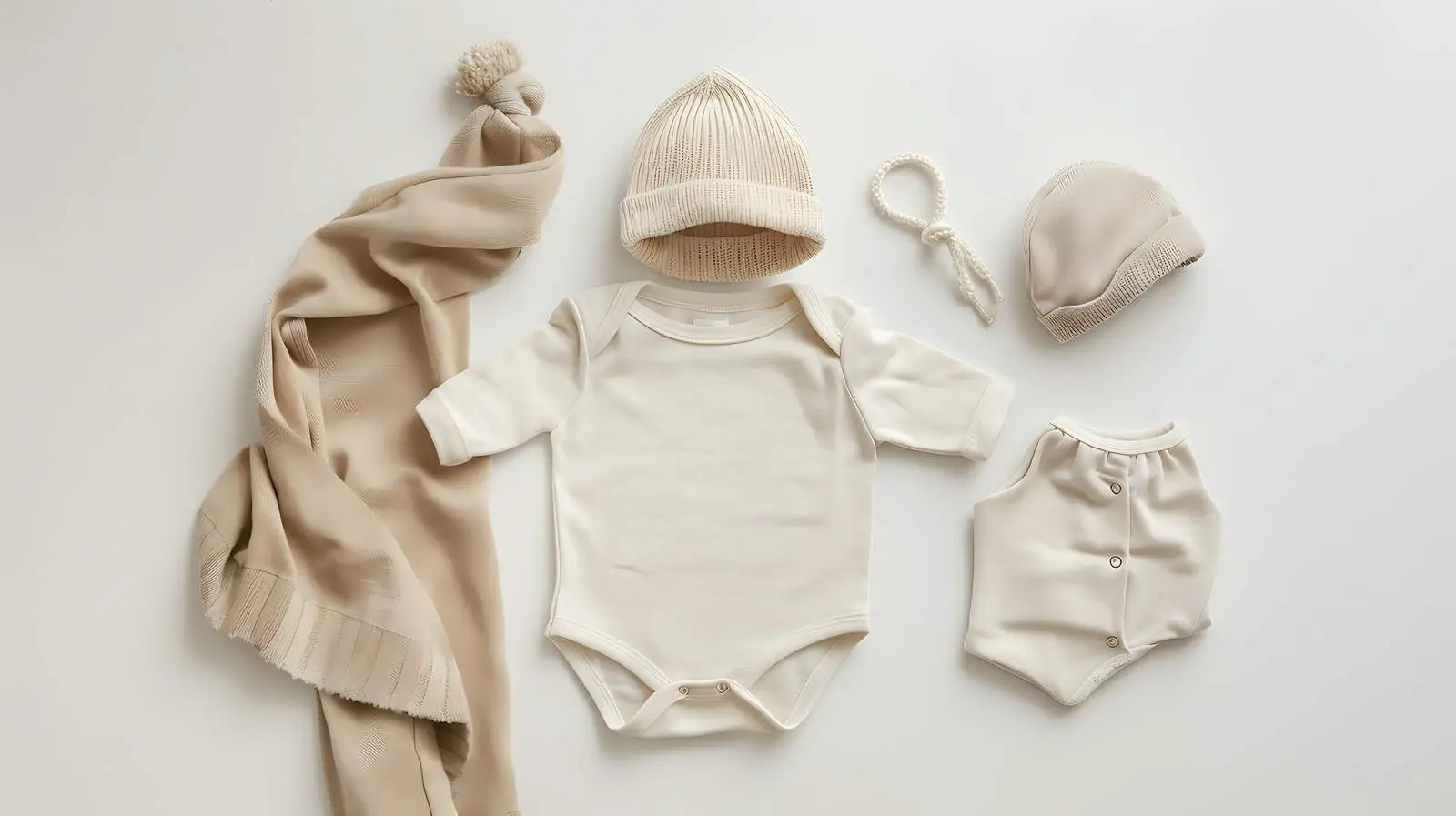 Stylish Eco Cotton Scandinavian Newborn Baby Clothes — free download from Dotvec