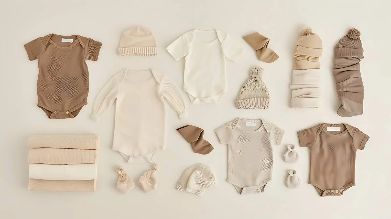 Stylish Scandinavian Eco Cotton Baby Clothes — free download from Dotvec