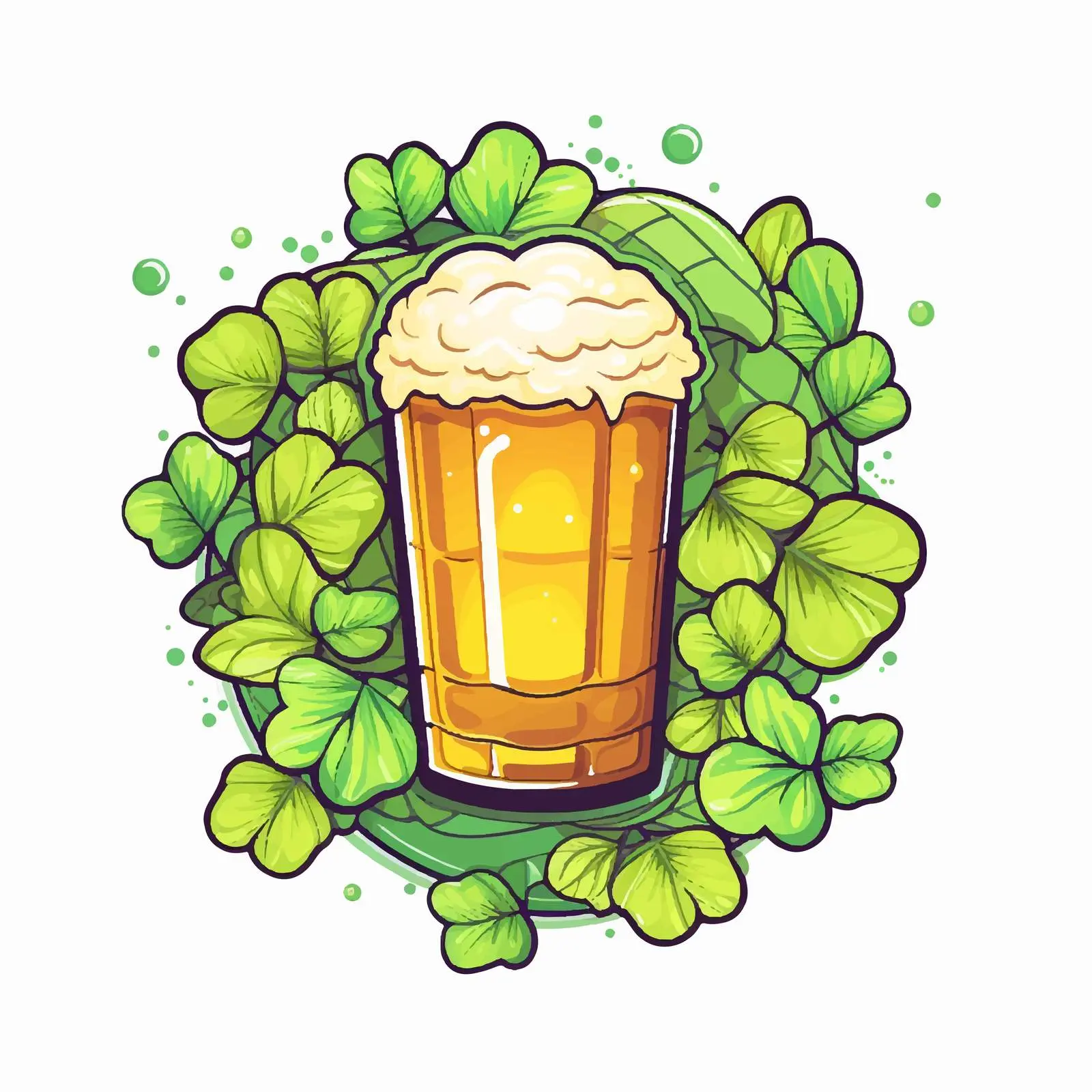 Doodle Style Happy Greeting Card Design — free download from Dotvec