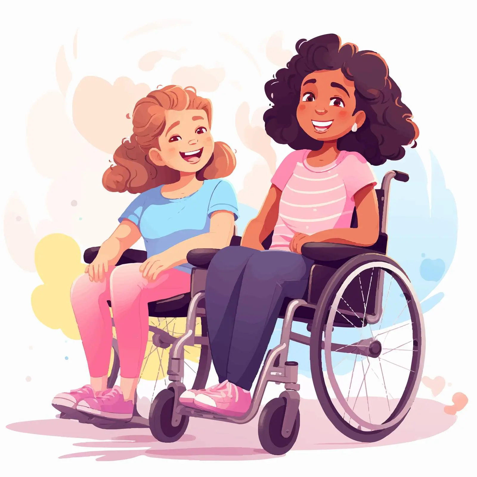 Happy Friends Smiling Together in Vectors — free download from Dotvec