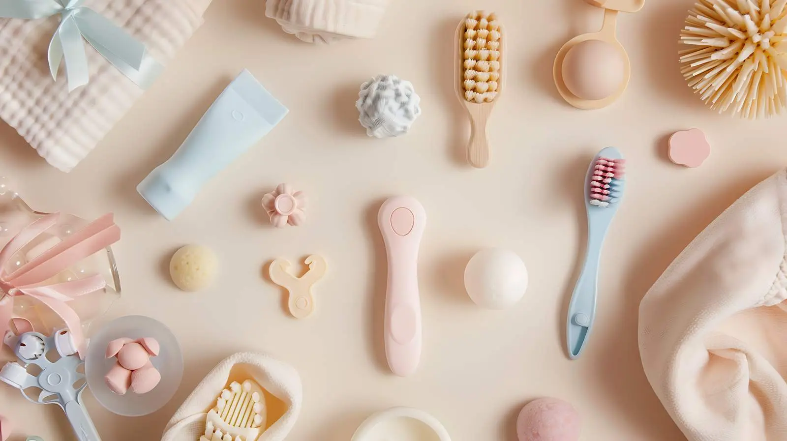 Cute Pastel Hygge Accessories for Newborn Care – free baby care image from Dotvec