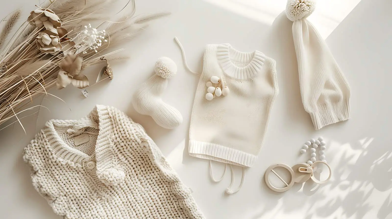 Cute Pastel Hygge Clothes for Newborns – free trendy baby image from Dotvec