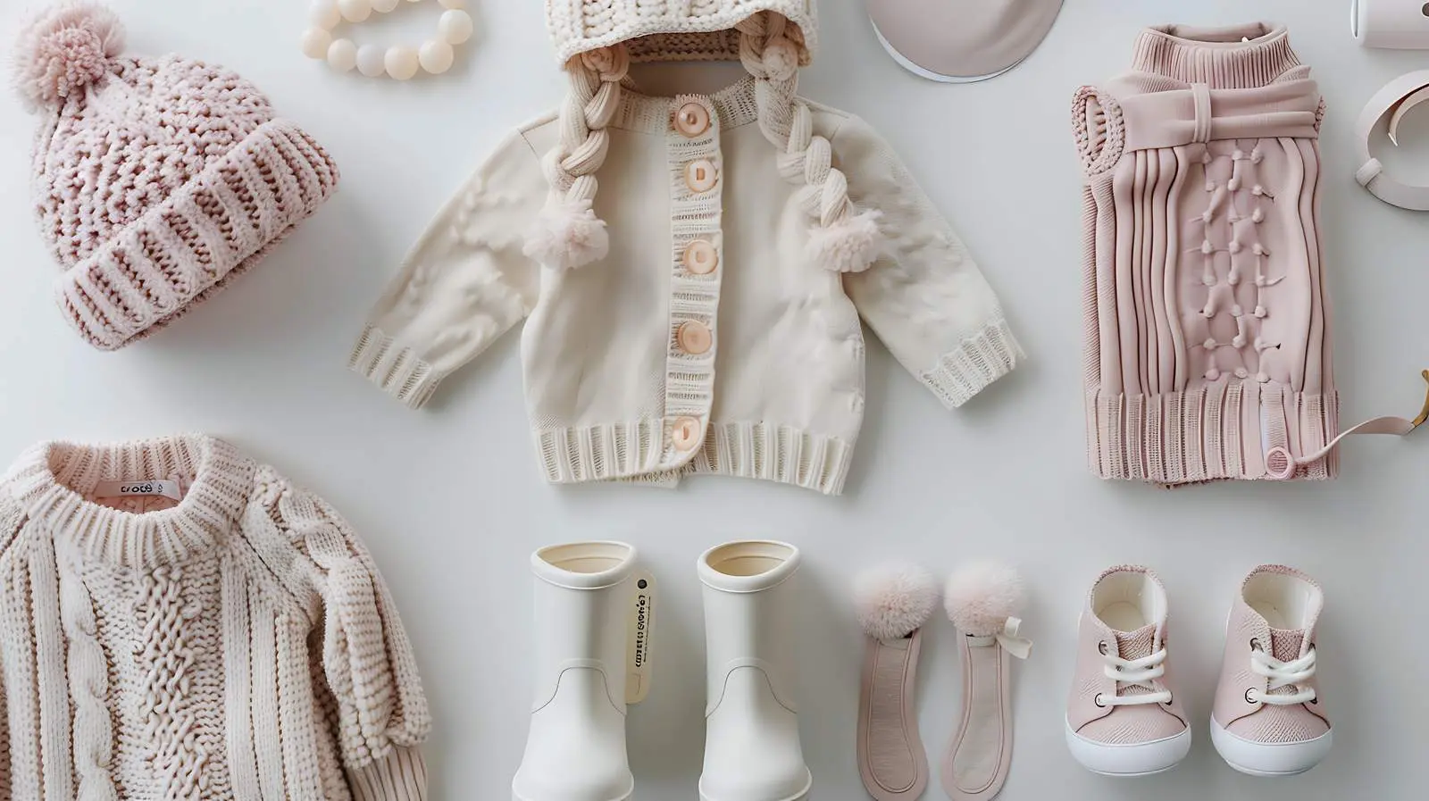 Adorable Hygge Pastel Toddler Clothes and Accessories — free download from Dotvec