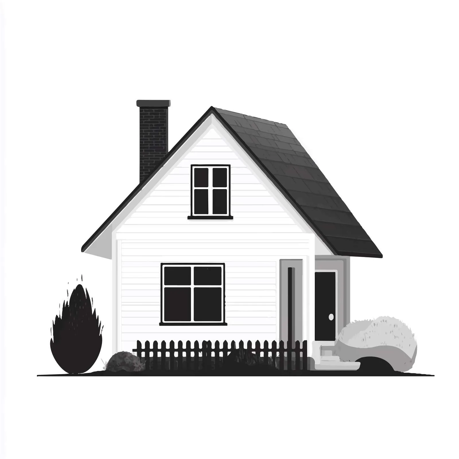 Modern Sustainable Two-Story Cottage Design — free download from Dotvec