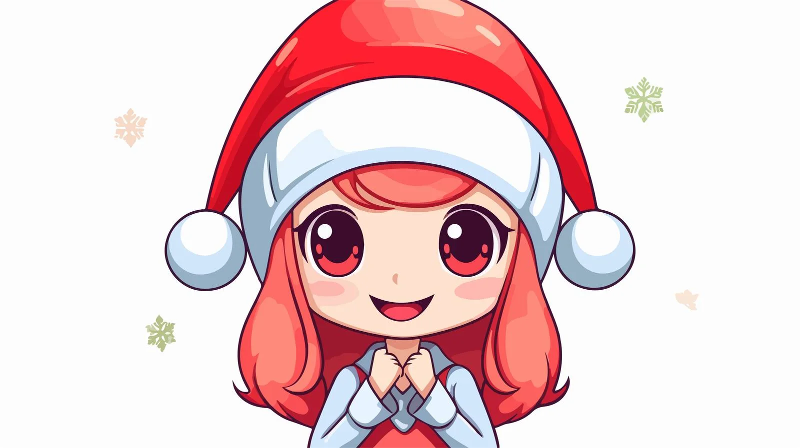 Adorable Alien Girl Illustration — free download from Dotvec