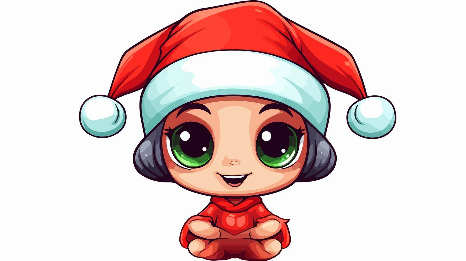 Cute Alien Girl Illustration — free download from Dotvec