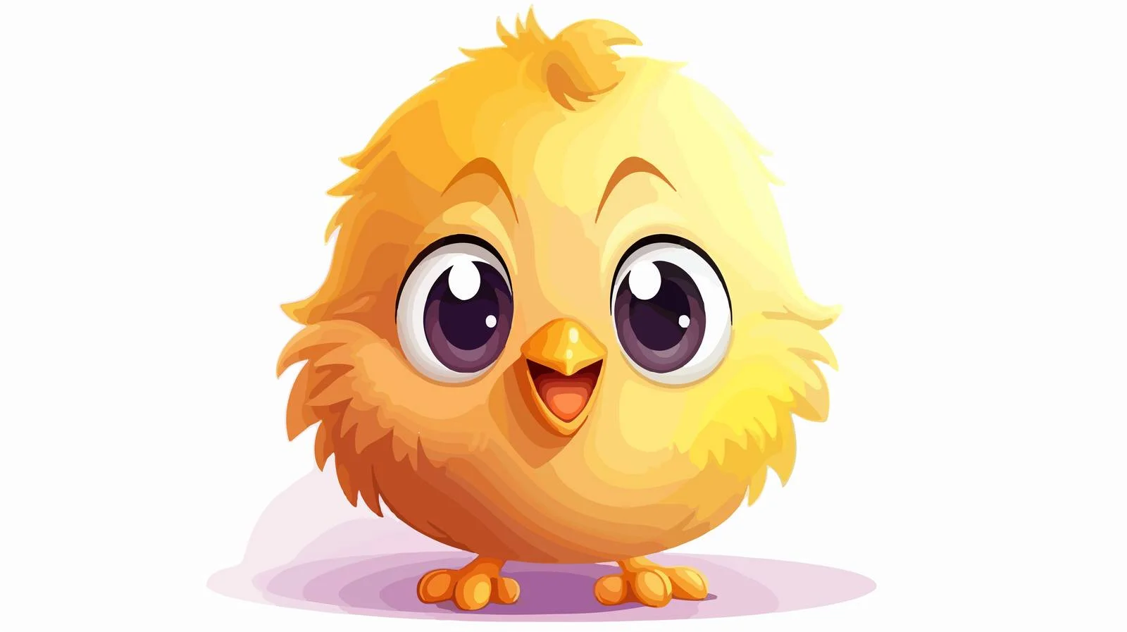 Adorable Cartoon Chick Hatching from Egg — free download from Dotvec