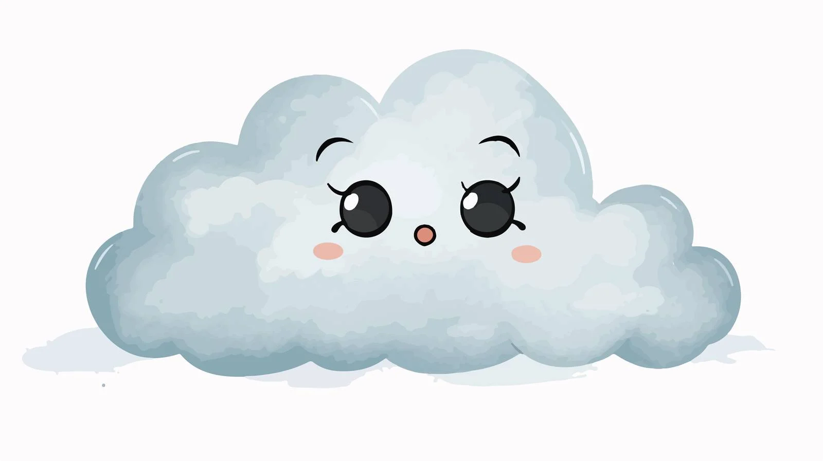 Adorable Thought Bubble Cartoon Cloud Image — free download from Dotvec