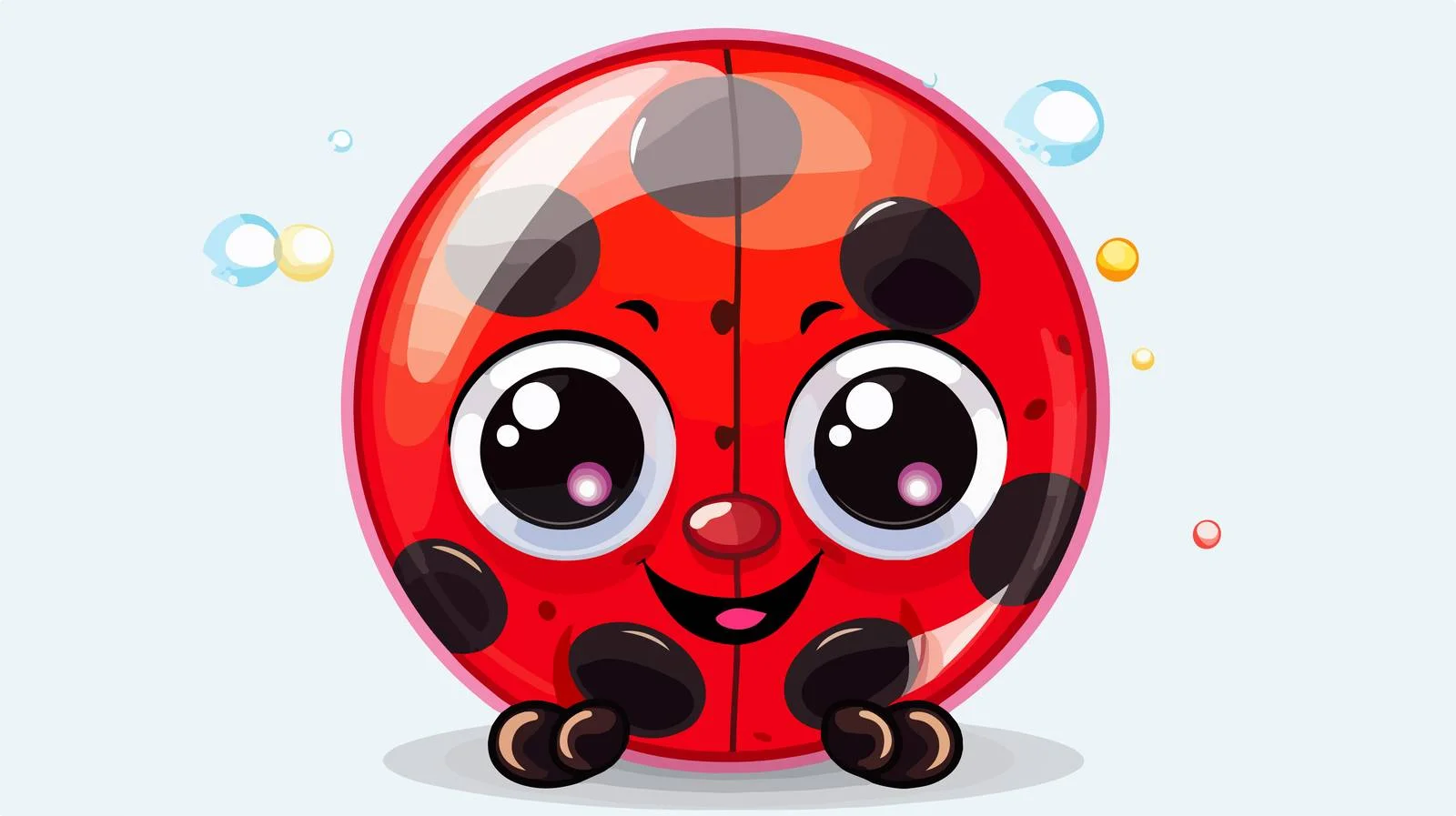 Adorable Ladybug Print Design — free download from Dotvec