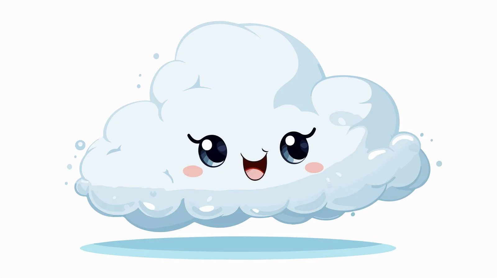 Storm Cloud Cartoon Illustration — free download from Dotvec