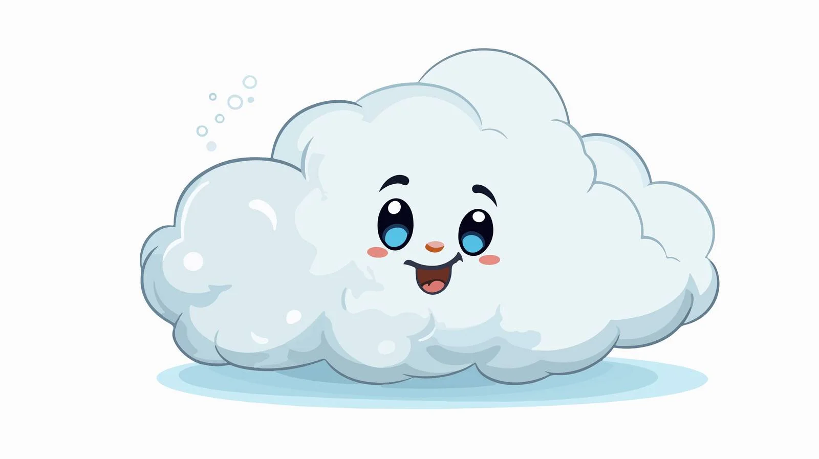 Whimsical Storm Cloud Illustration — free download from Dotvec