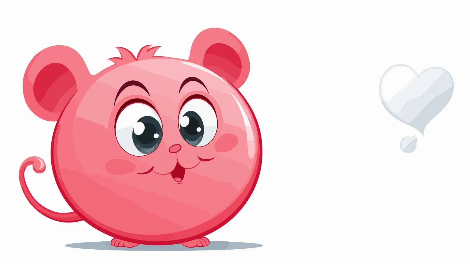 Adorable Cartoon Snail with Dialogue Bubble — free download from Dotvec