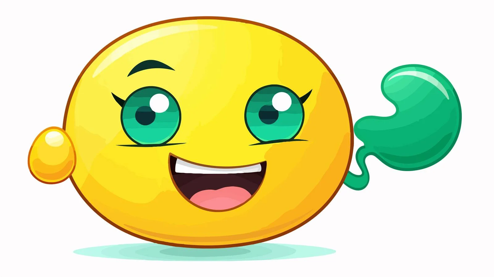 Adorable Cartoon Snail with Speech Bubble — free download from Dotvec