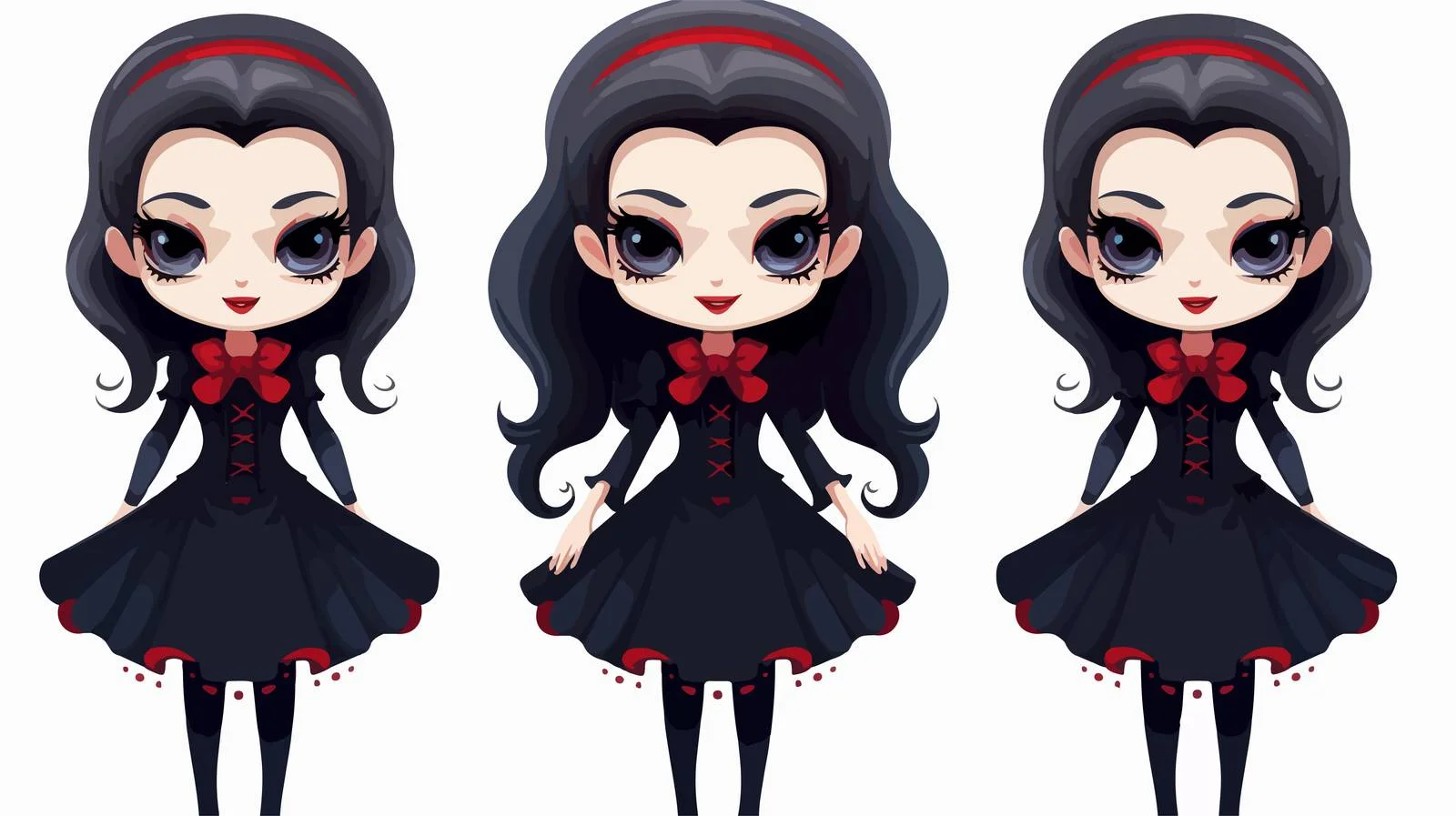 Animated Vampire Character Illustration — free download from Dotvec