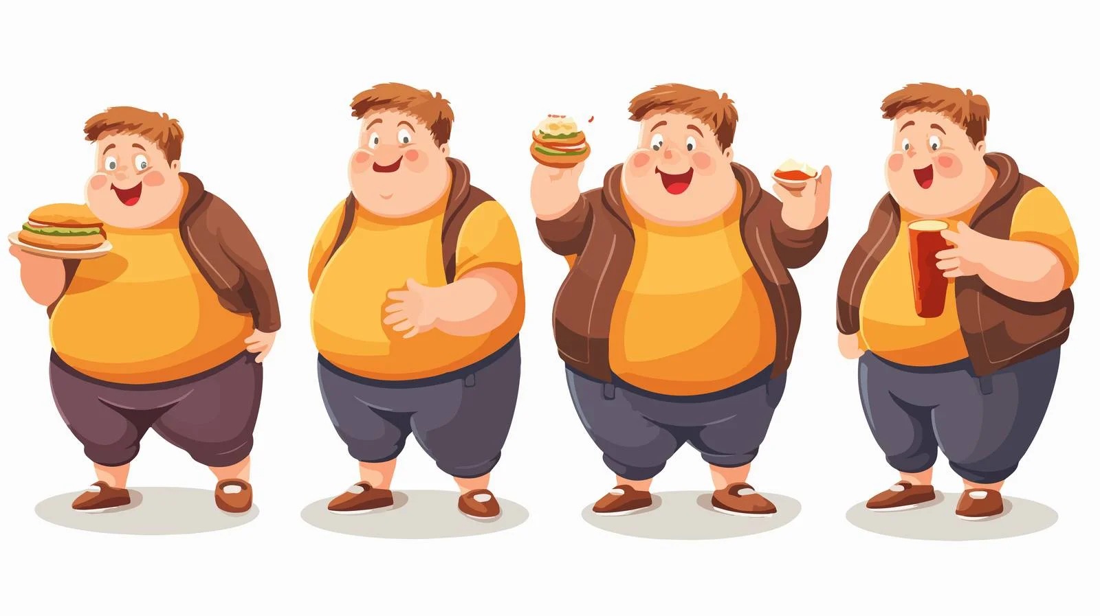 Healthy Eating Cartoon Illustration for Children — free download from Dotvec
