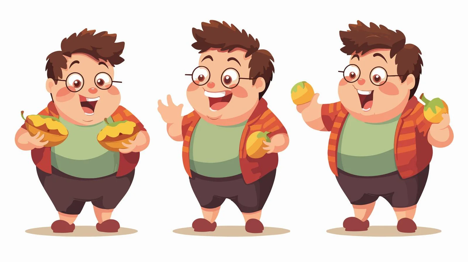 Child Resisting Healthy Food Cartoon – free stubborn image from Dotvec