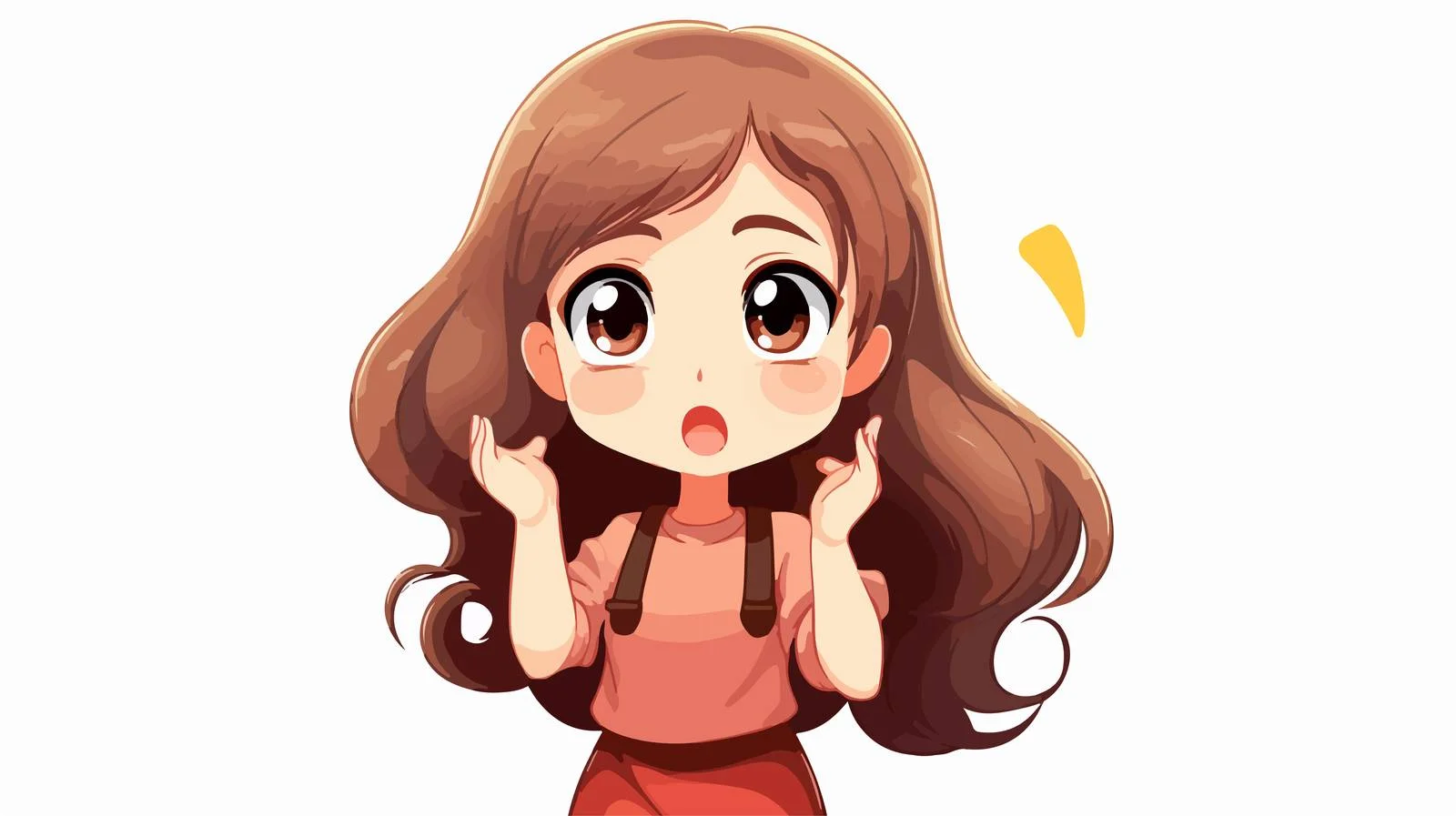 Adorable Girl Expresses Confusion with Question — free download from Dotvec