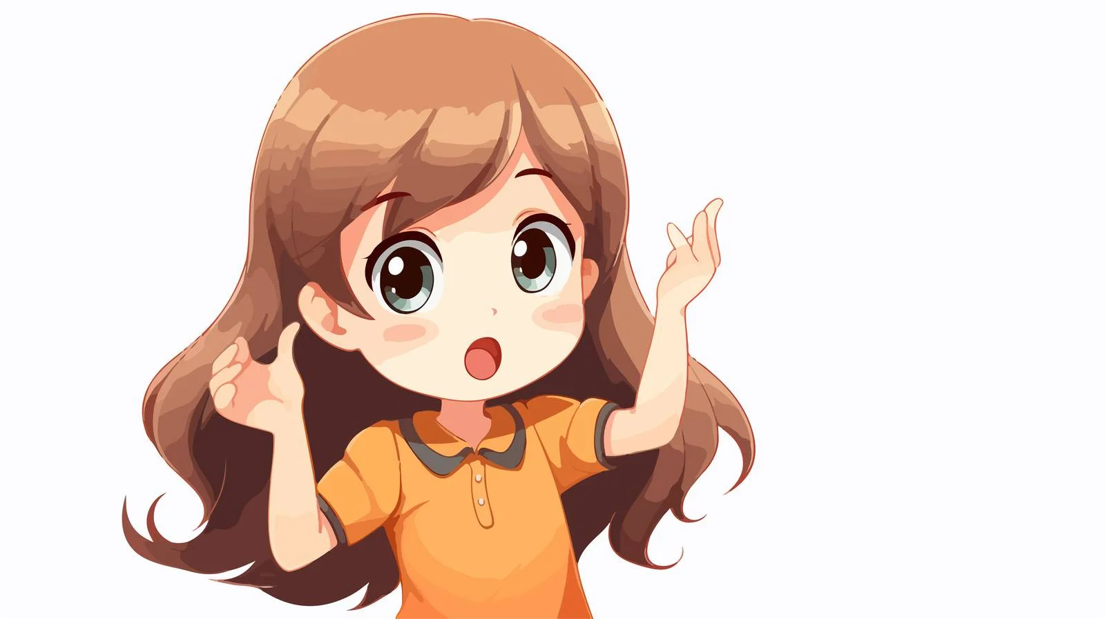 Confused Girl Showing Question Expression — free download from Dotvec